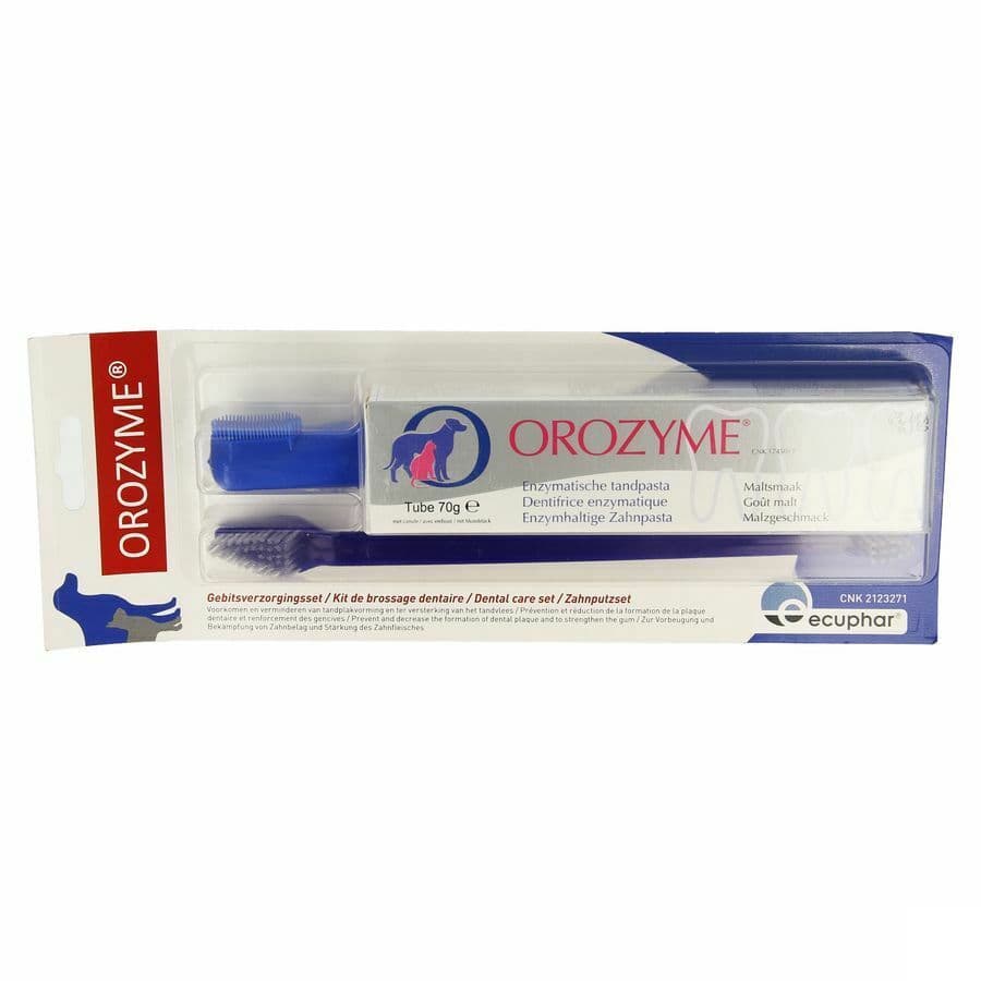 Orozyme Kit De Brossage Dentaire Chien
