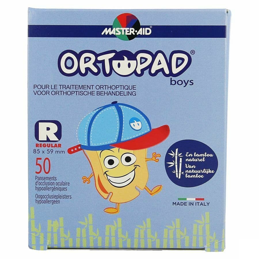 Ortopad Regular For Boys Oogpleister 50 73324