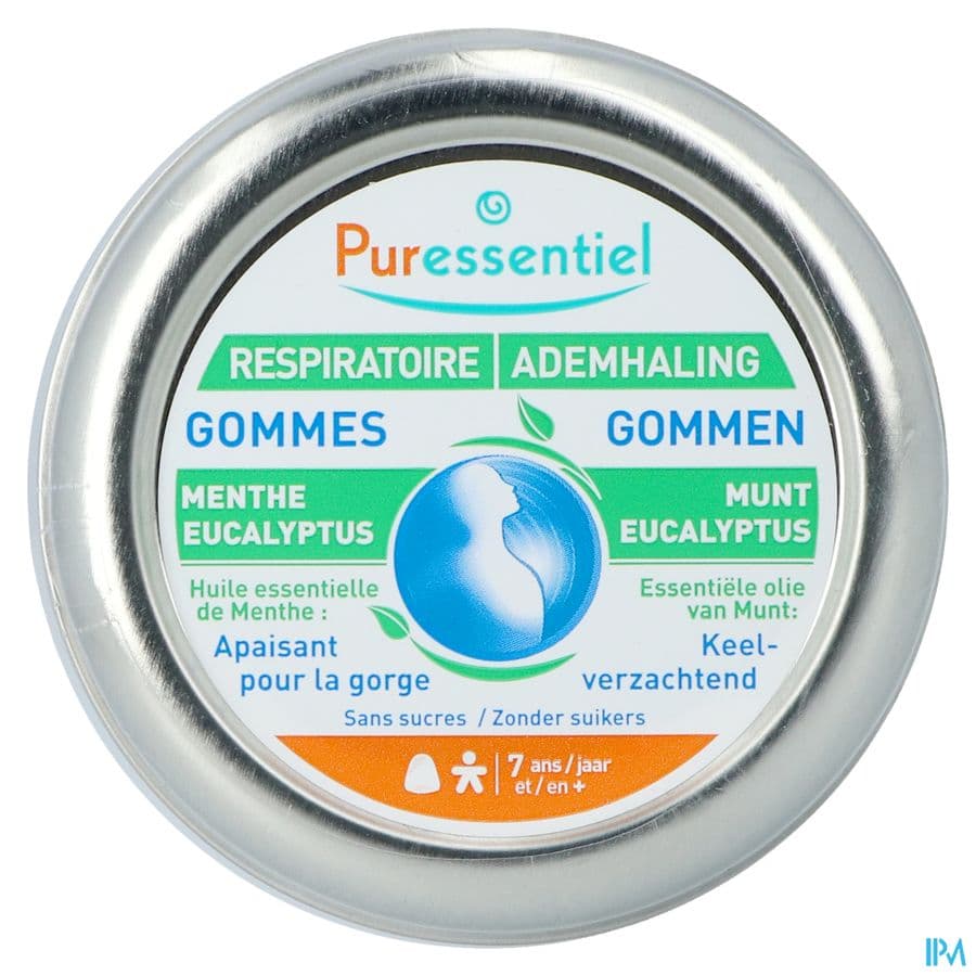 Puressentiel Respiratoire Gomme Gorge Eucalypt. 24