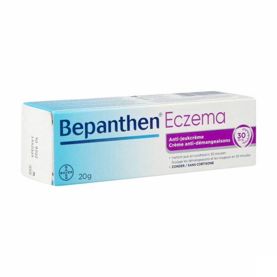 Bepanthen Eczema, Crème Anti-démangeaisons Sans Cortisone 20g