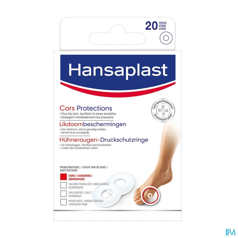 Hansaplast A/drukringen Likdoorn 20