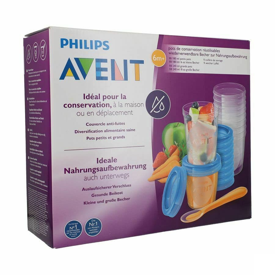 Philips Avent Via Natural Set Gourmet SCF721/20