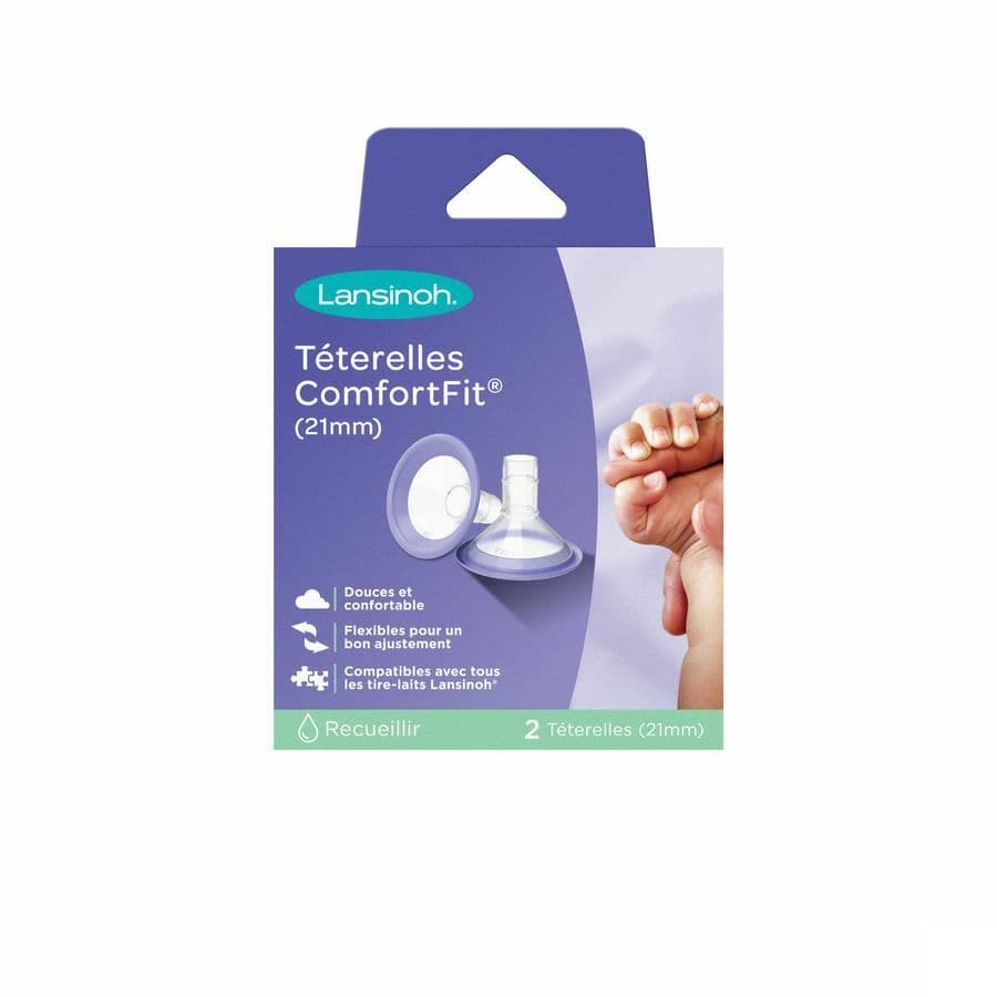 Lansinoh Teterelles Comfort Fit 2x21mm