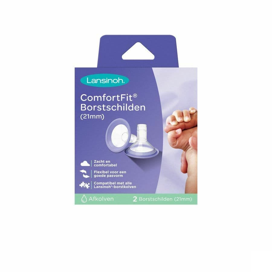 Lansinoh Borstschilden Comfort Fit 2x21mm