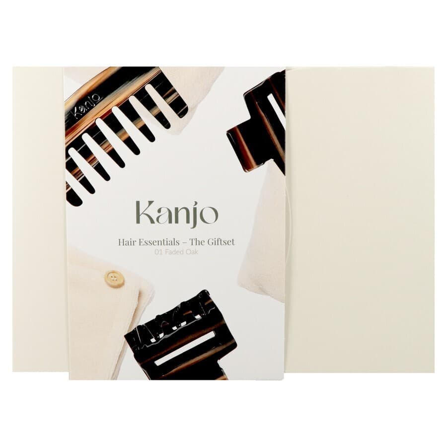 Kanjo Hair Essentials Giftset 01 Faded Oak 3 Prod