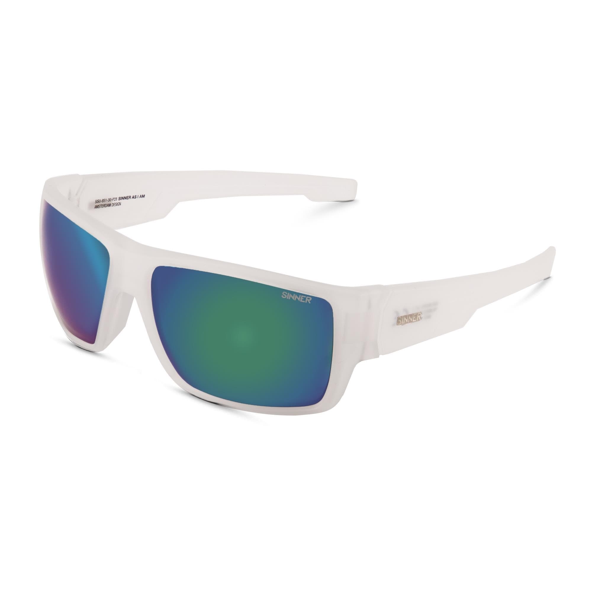 Morro Zonnebril - Mat Wit - Sintec® Lens