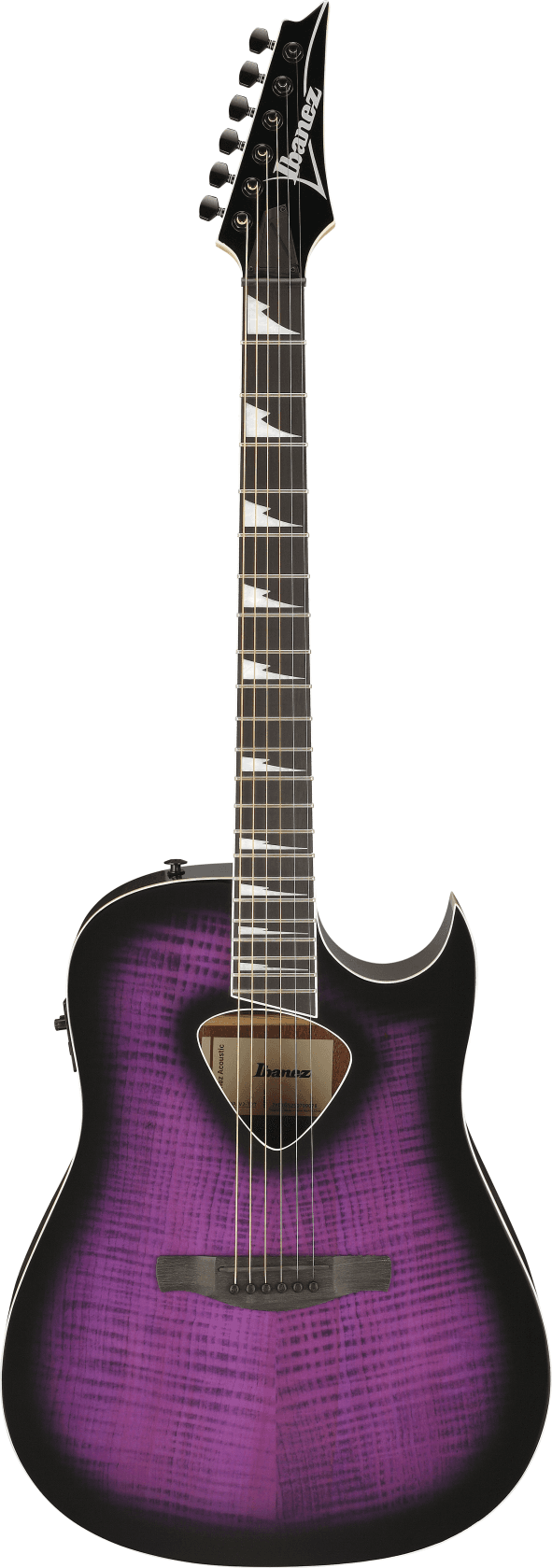 Ibanez ALT50FA Guitare électroacoustique, Transparent violet Sunburst haute brillance
