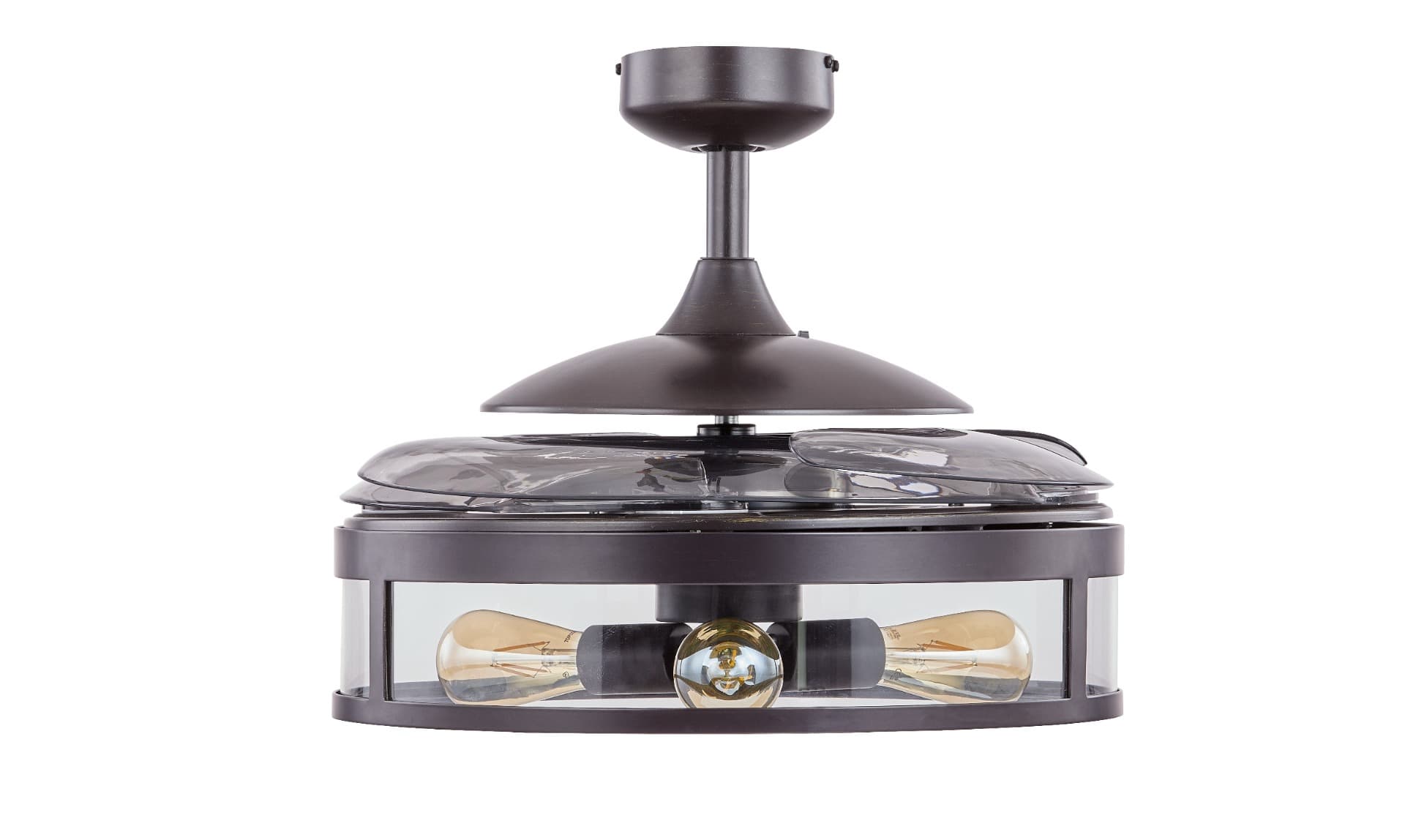 Beacon Fanaway Fanaway Classic Indoor Plafondventilator 122CM Antiek Zwart (Incl. Verlichting)