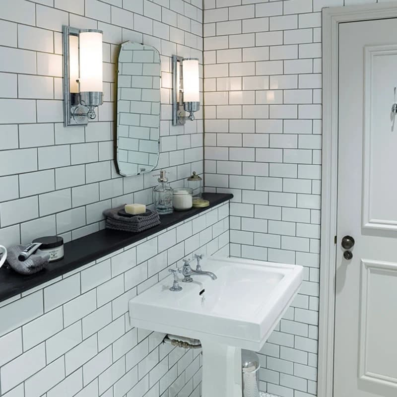 Elstead Lighting LED Badkamerarmatuur Worcester | 3W 3000K 300Lm 830 | IP44 | Dimbaar | Polished Chrome