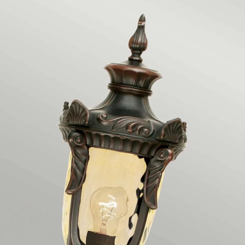 Elstead Lighting LED Tuin Pilaar Philadelphia | 1X E27 Max 60W | IP44 (Outdoor) | Old Bronze