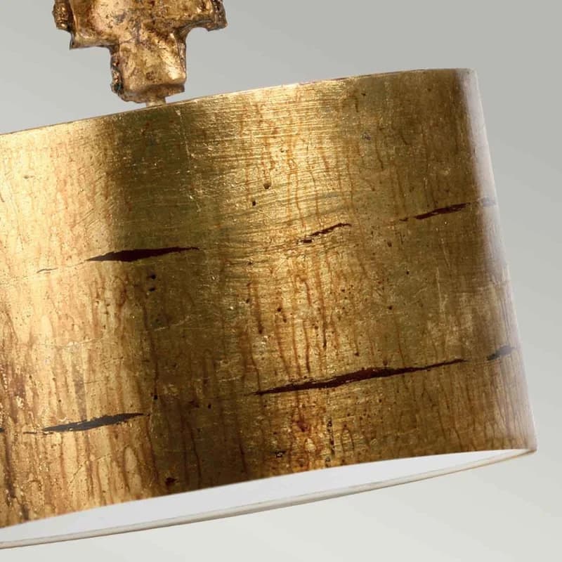Flambeau LED Hanglamp Fragment | 1X E27 Max 60W | Dimbaar | Aged Gold