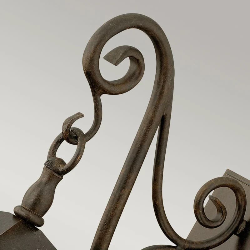 Hinkley LED Wand Buitenlamp Trellis | 1X E27 Max 60W | IP44 | Dimbaar | Regency Bronze