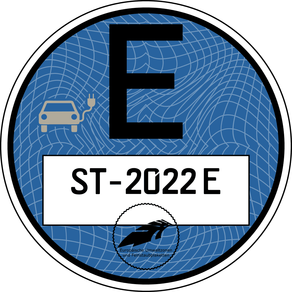 E-Plakette Allemagne