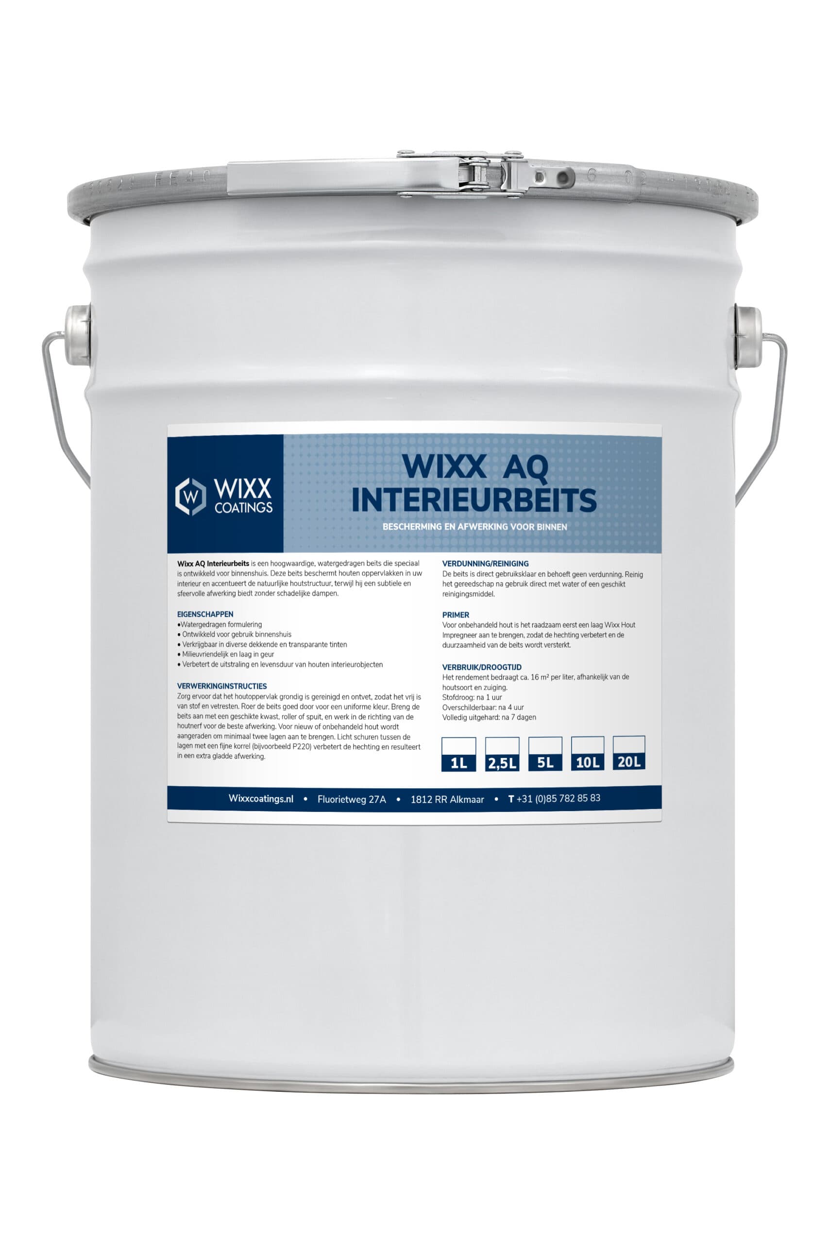 Wixx AQ Teinture Intérieure - Pin pur - 2,5L