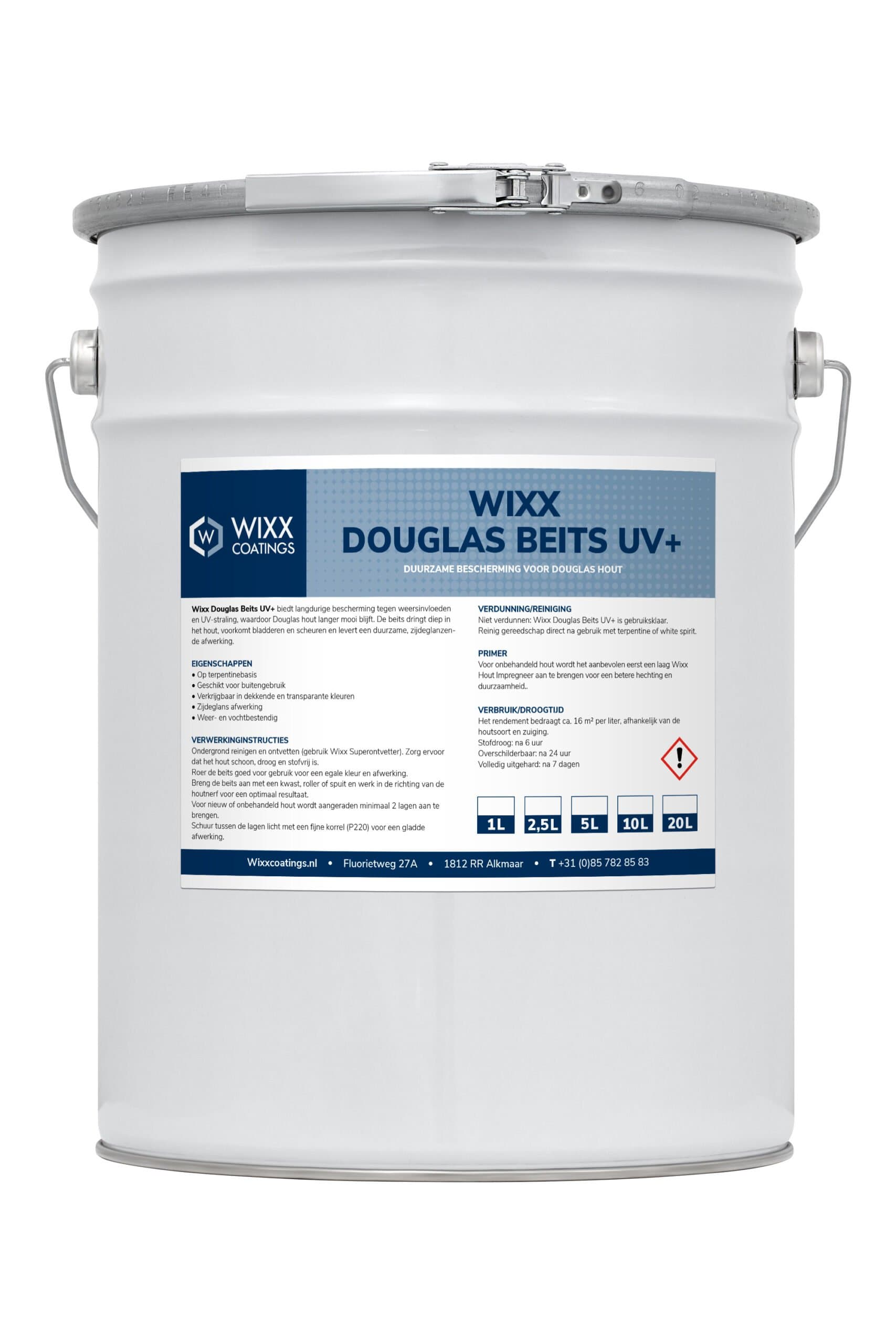 Wixx Lasure Douglas UV+ - Blanc - 20L