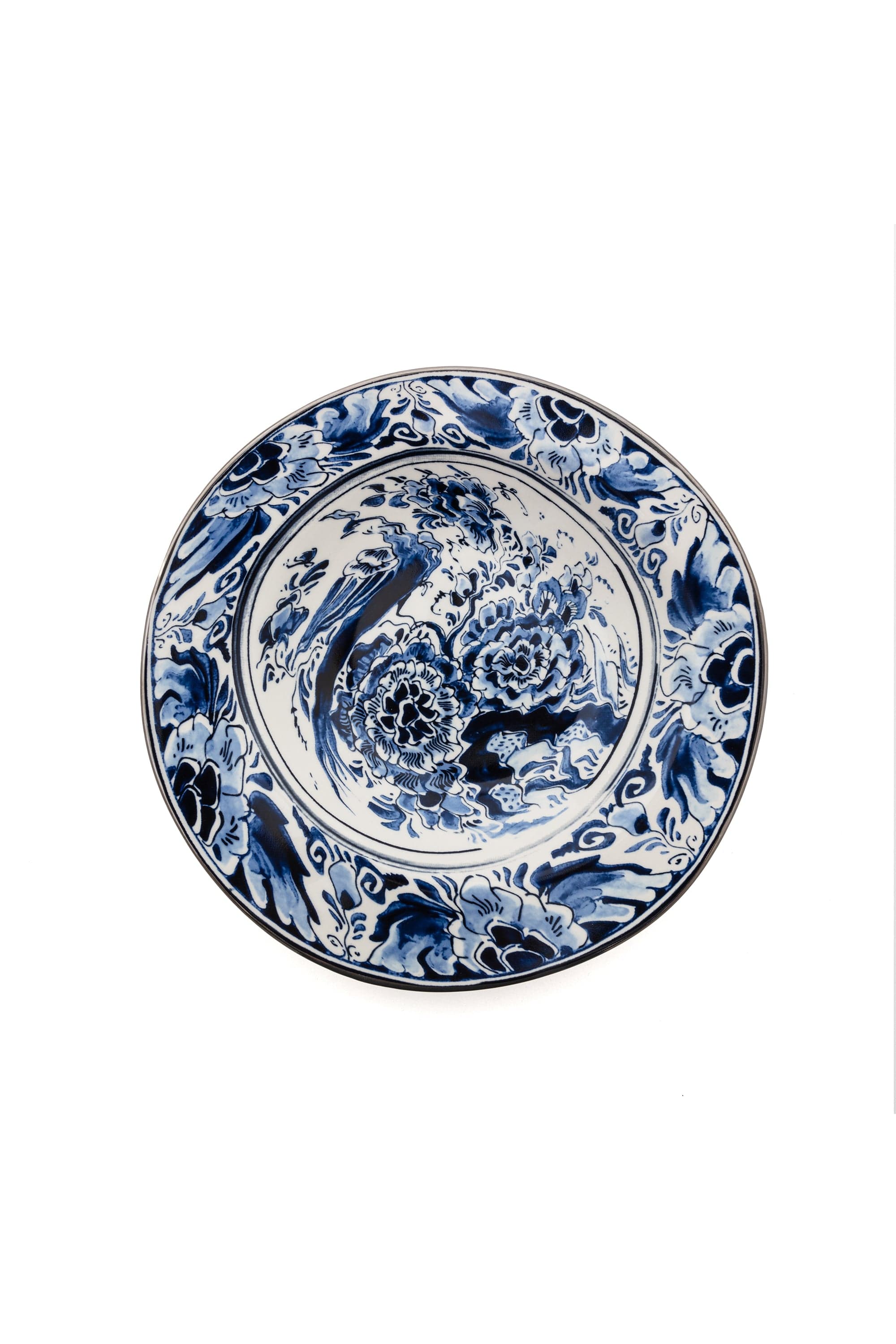 Diesel - Pocelain soupe plate - Plates - Unisex - Multicolor