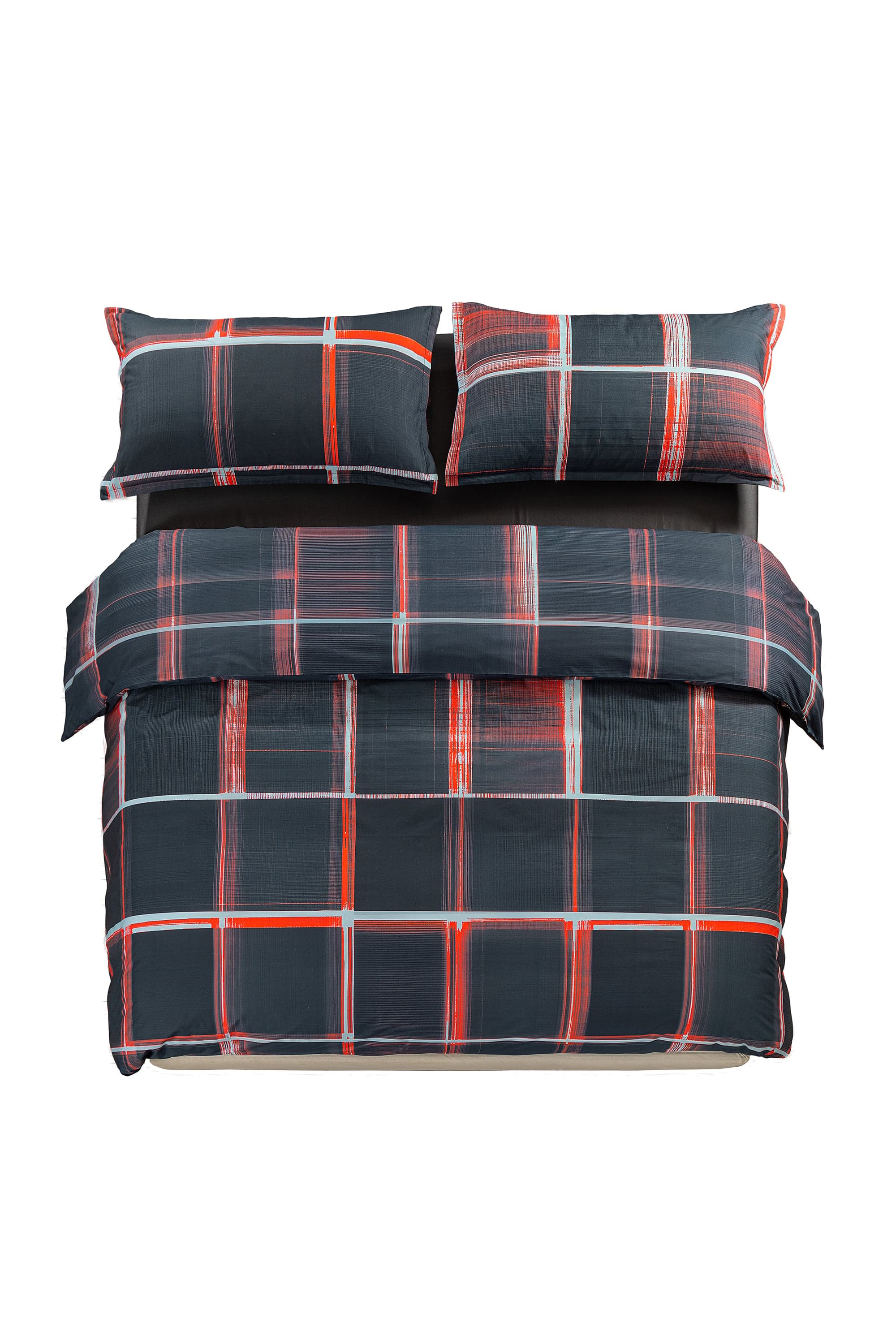 Diesel - Percale duvet cover parure for a queen-size bed - Duvet Cover Set - Unisex - Multicolor