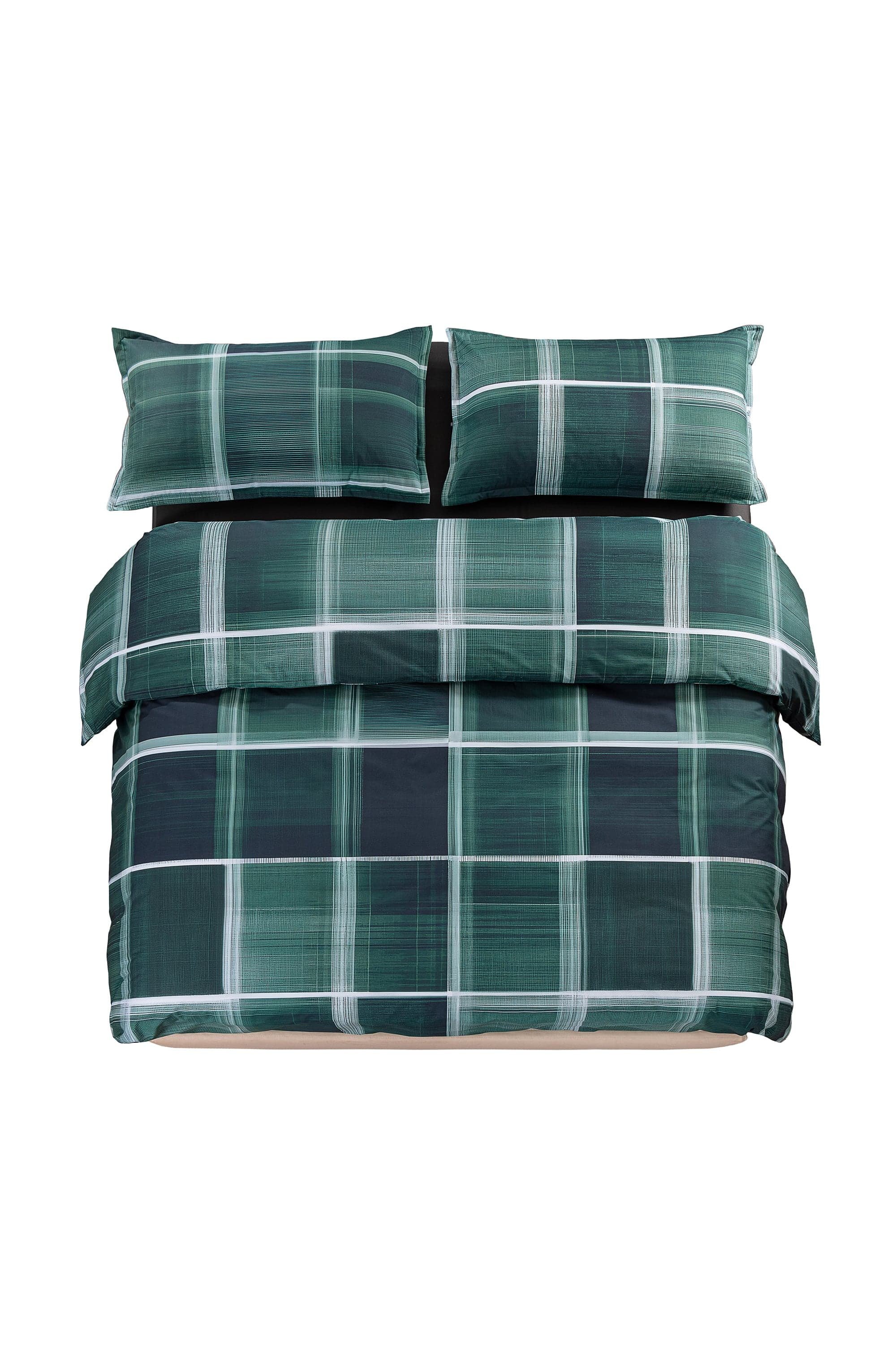 Diesel - Percale duvet cover parure for a queen-size bed - Duvet Cover Set - Unisex - Green