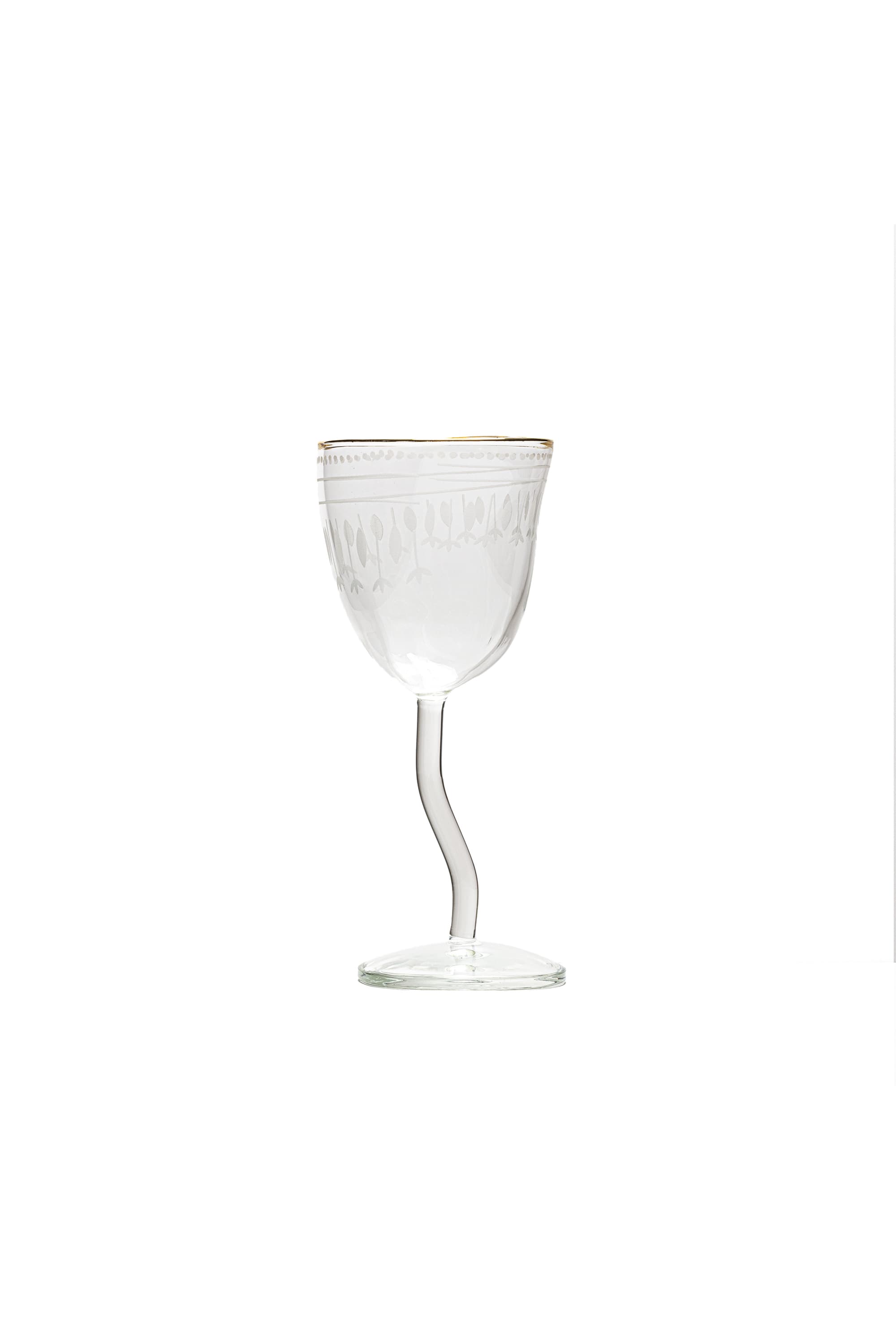 Diesel - Wine glass - Glasses - Unisex - White