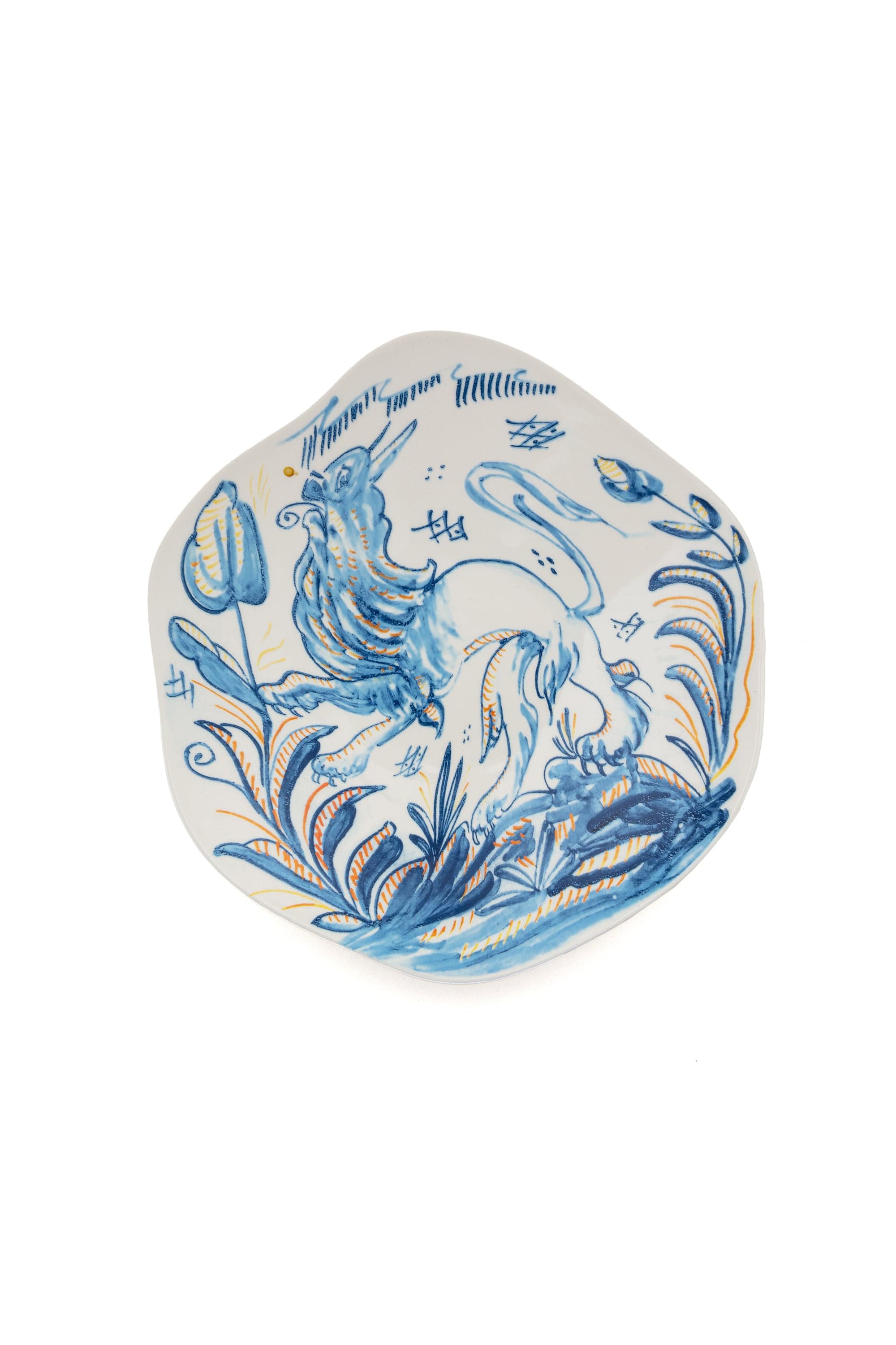 Diesel - Pocelain soupe plate - Plates - Unisex - Multicolor