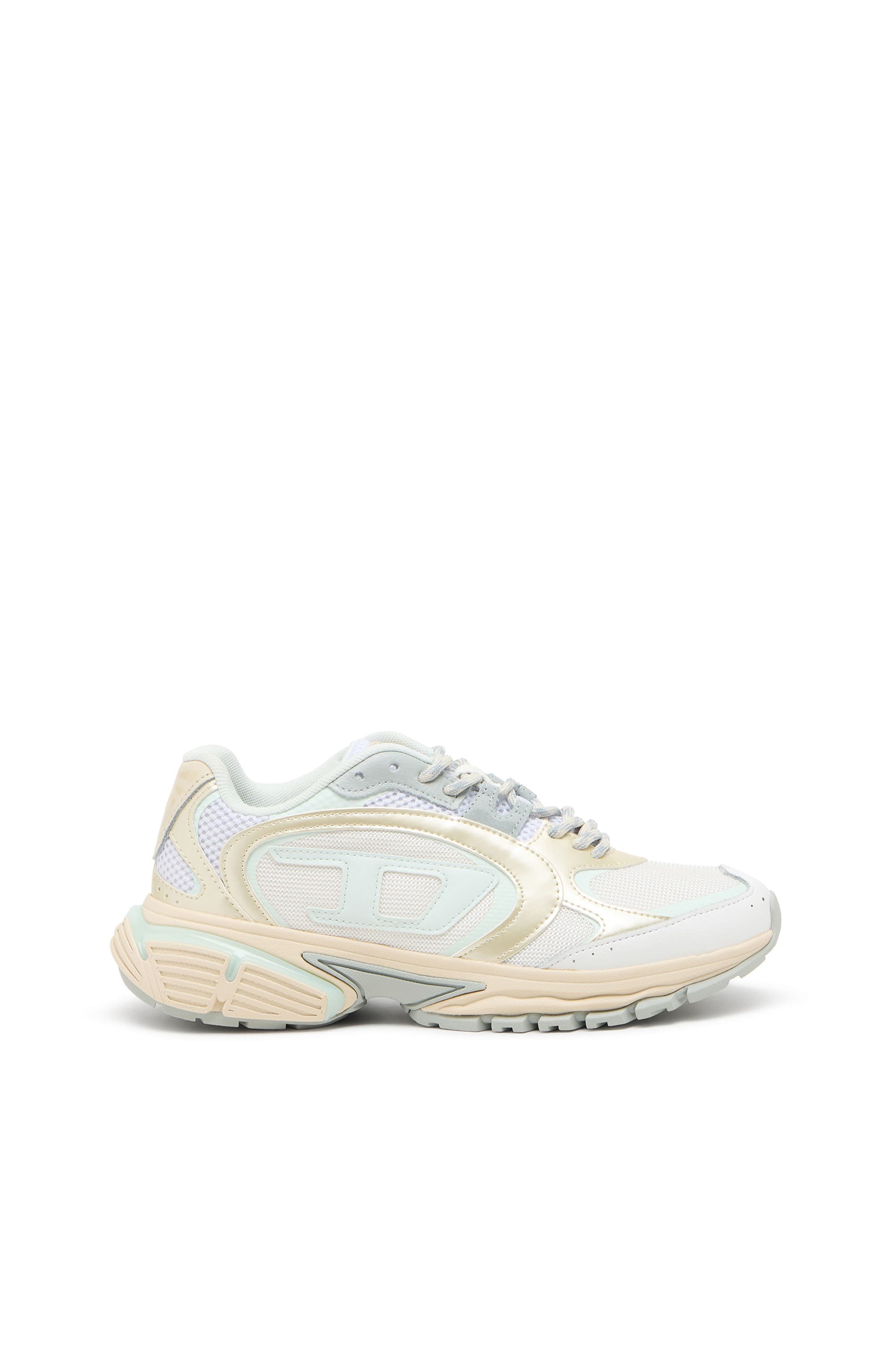 Diesel - S-Pro-V-Dense-Sneakers with metallic details - Sneakers - Woman - White