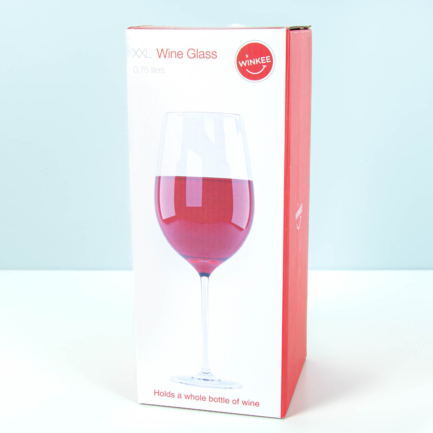 Extra groot wijnglas (0,75 liter)