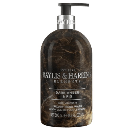 Baylis & Harding Elements Dark Amber & Fig Handzeep - 500 ml