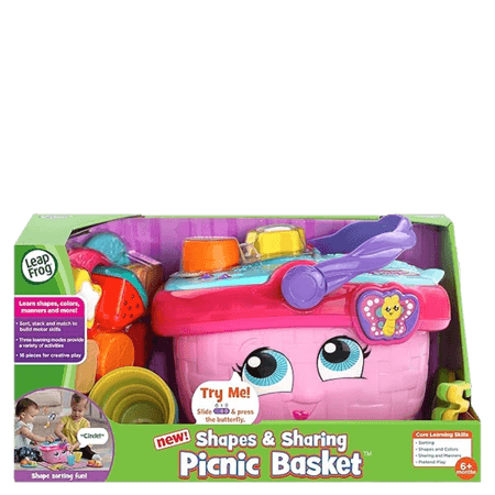 Leap Frog Shapes & Sharing Picknickmand Activiteitenspeelgoed