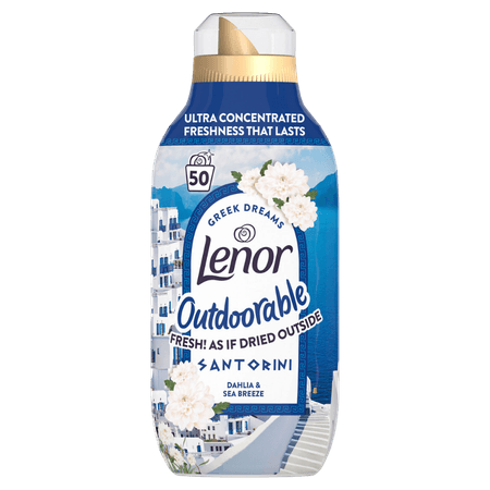 Lenor Outdoorable Santorini Dahlia & Sea Breeze Fabric Conditioner – 700 ml