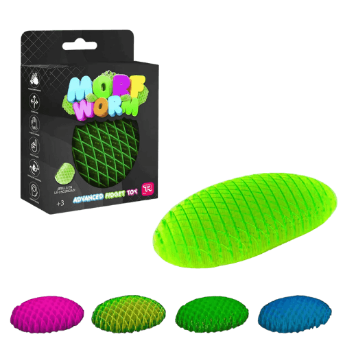 Morf Worm Shape Changing Fidget Sensory Toy Assorted