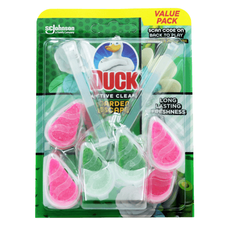 Duck Active Clean Garden Escape Toiletblok â 2 Stuks