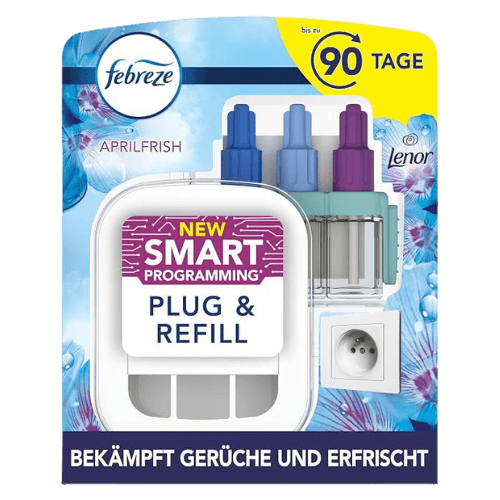 Febreze 3Volution Elektrische Plug-In Luchtverfrisser Starterset Lenor April Fresh â 20 ml