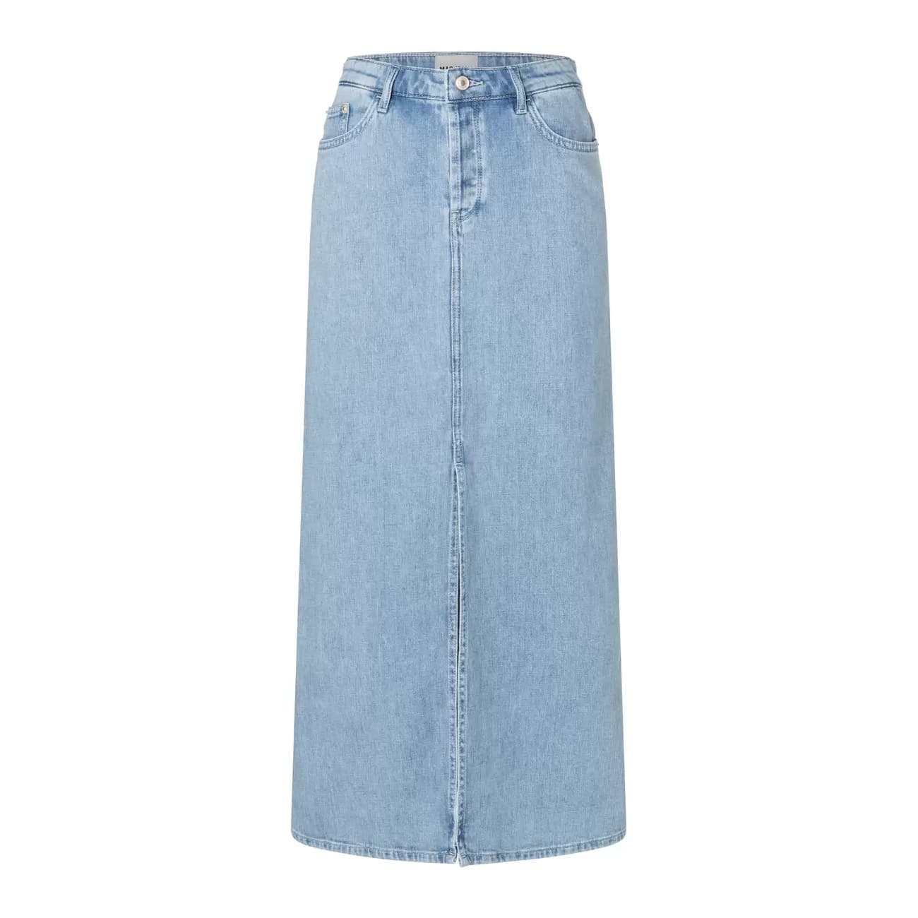 MAC • lichtblauwe Maxi skirt rok • S
