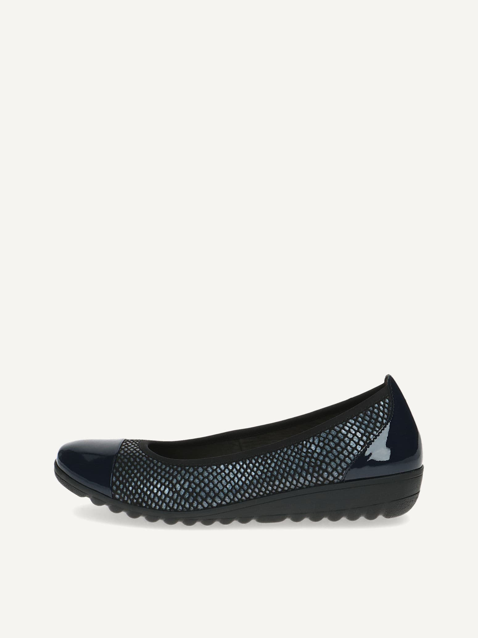 CAPRICE Ballerina, blue, made of Leather, Size 42