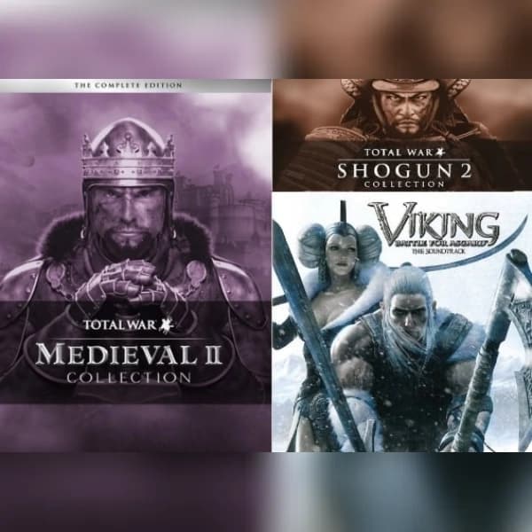 Medieval II: Total War Collection + Shogun: Total War Collection + Viking: Battle for Asgard (PC) Steam Key - GLOBAL