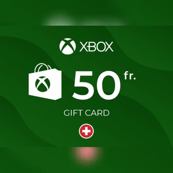 Xbox Live Gift Card 50 CHF Xbox Live Key - SWITZERLAND