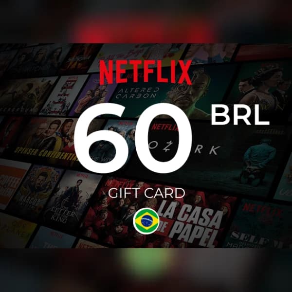 Netflix Gift Card 60 BRL Key - BRAZIL