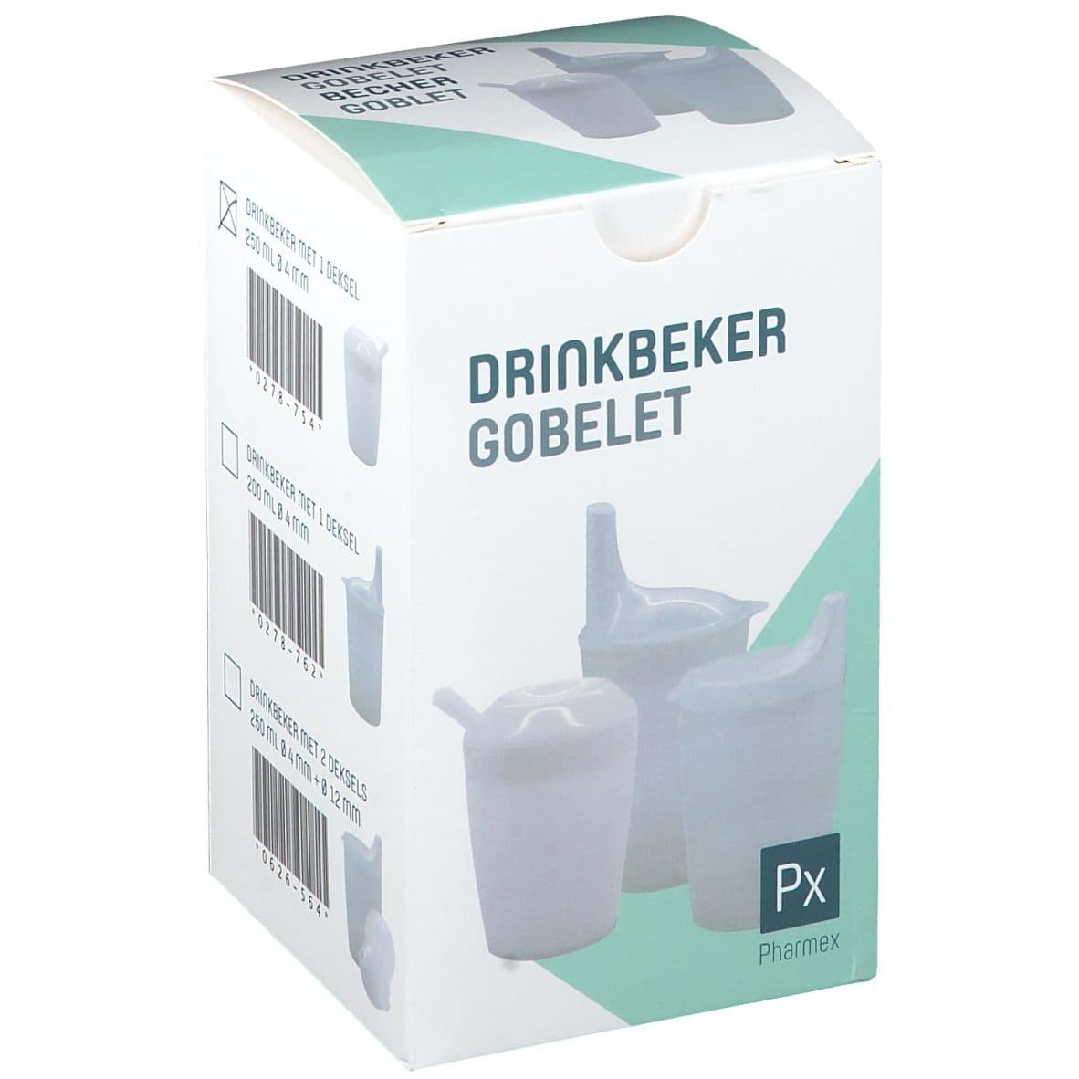 PharmeX Drinkbeker Plastiek 1 St Beker
