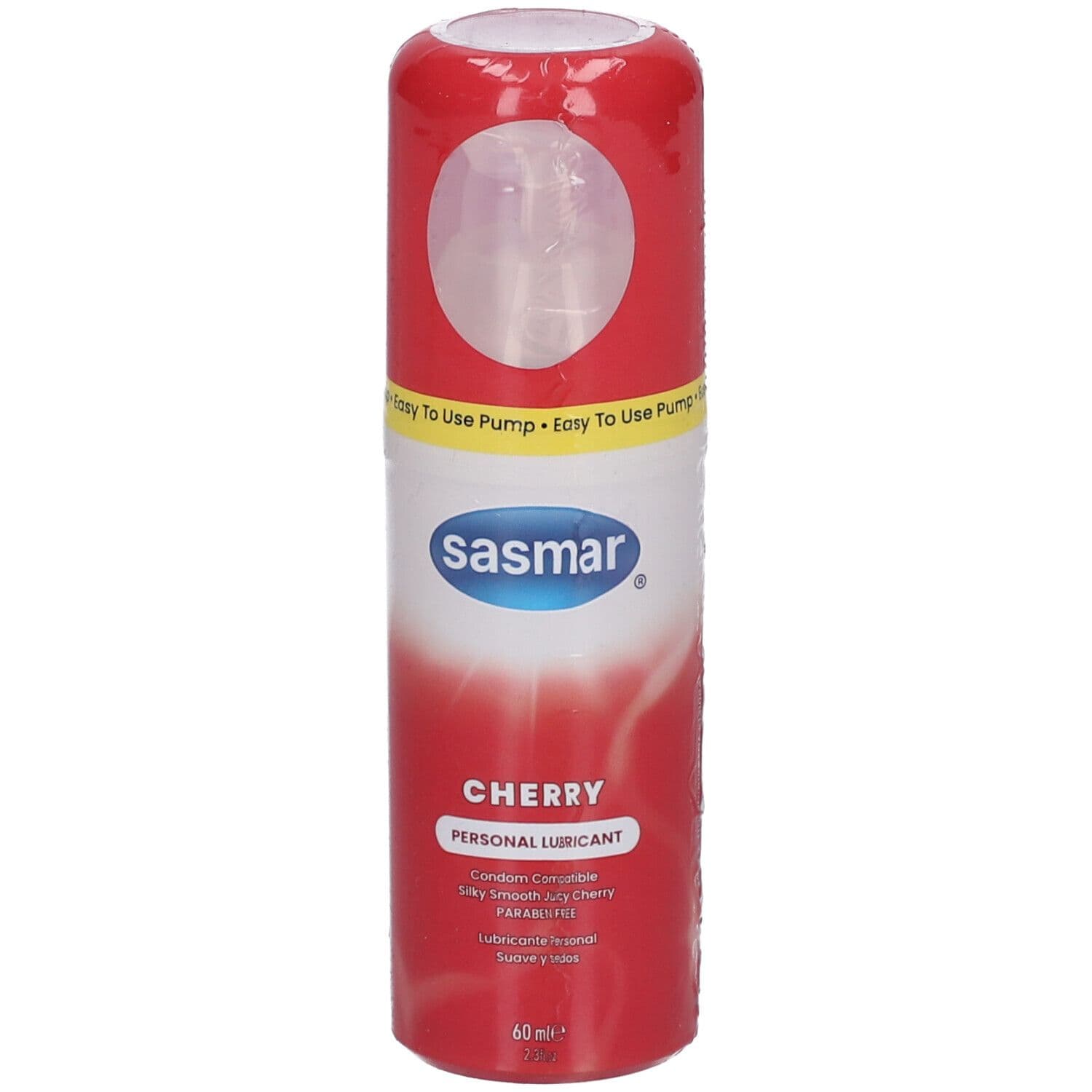 Sasmar Personal Lubricant Cherry 60 Glijmiddel