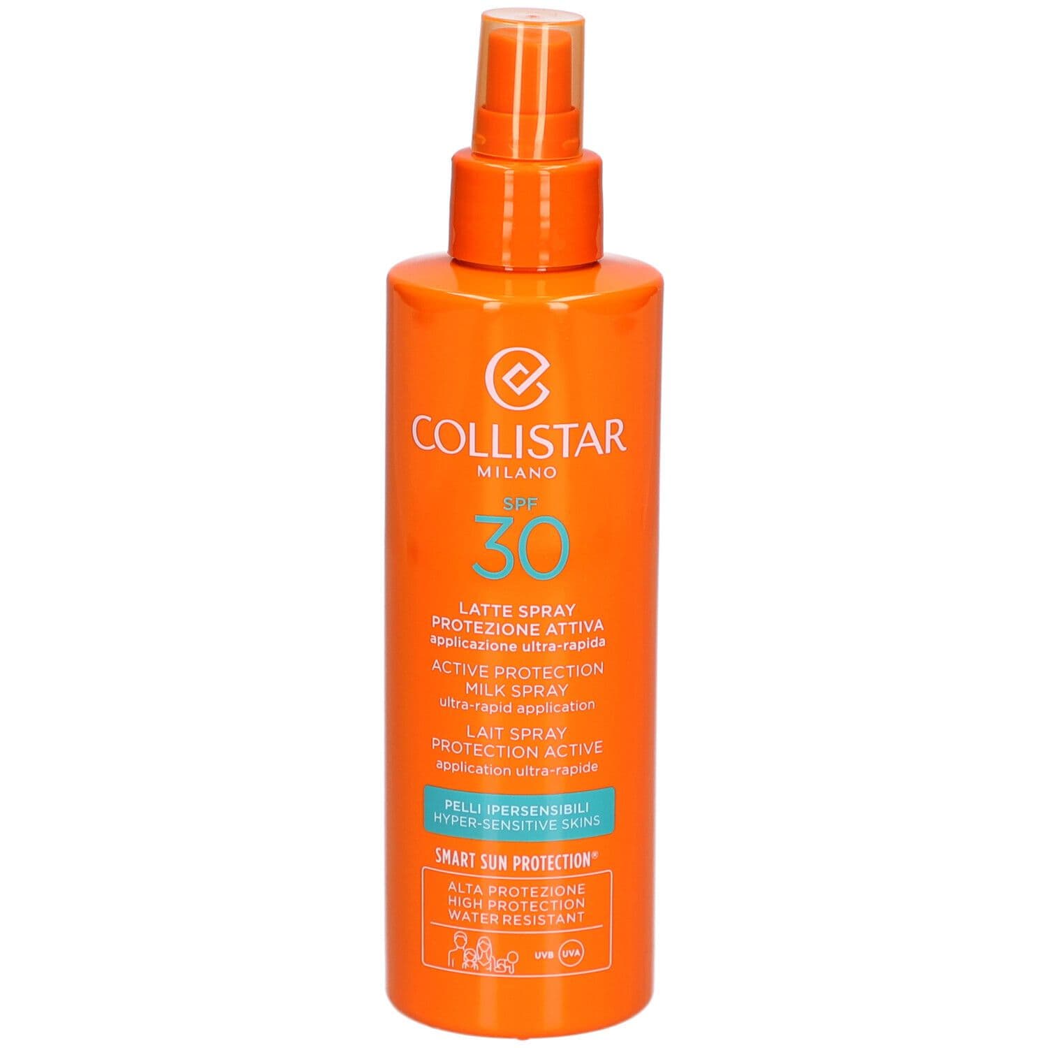 Collistar Active Protection Milk Spray Ultra-Rapid Application SPF 30 200 Doseerspray