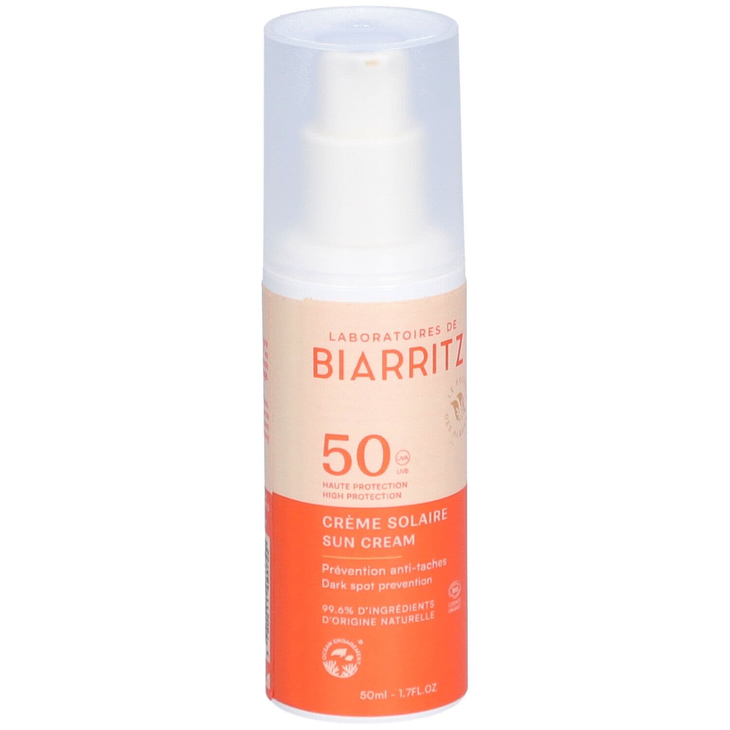 LABORATOIRES DE BIARRITZ Zonnecrème gezicht SPF50 50 Crème
