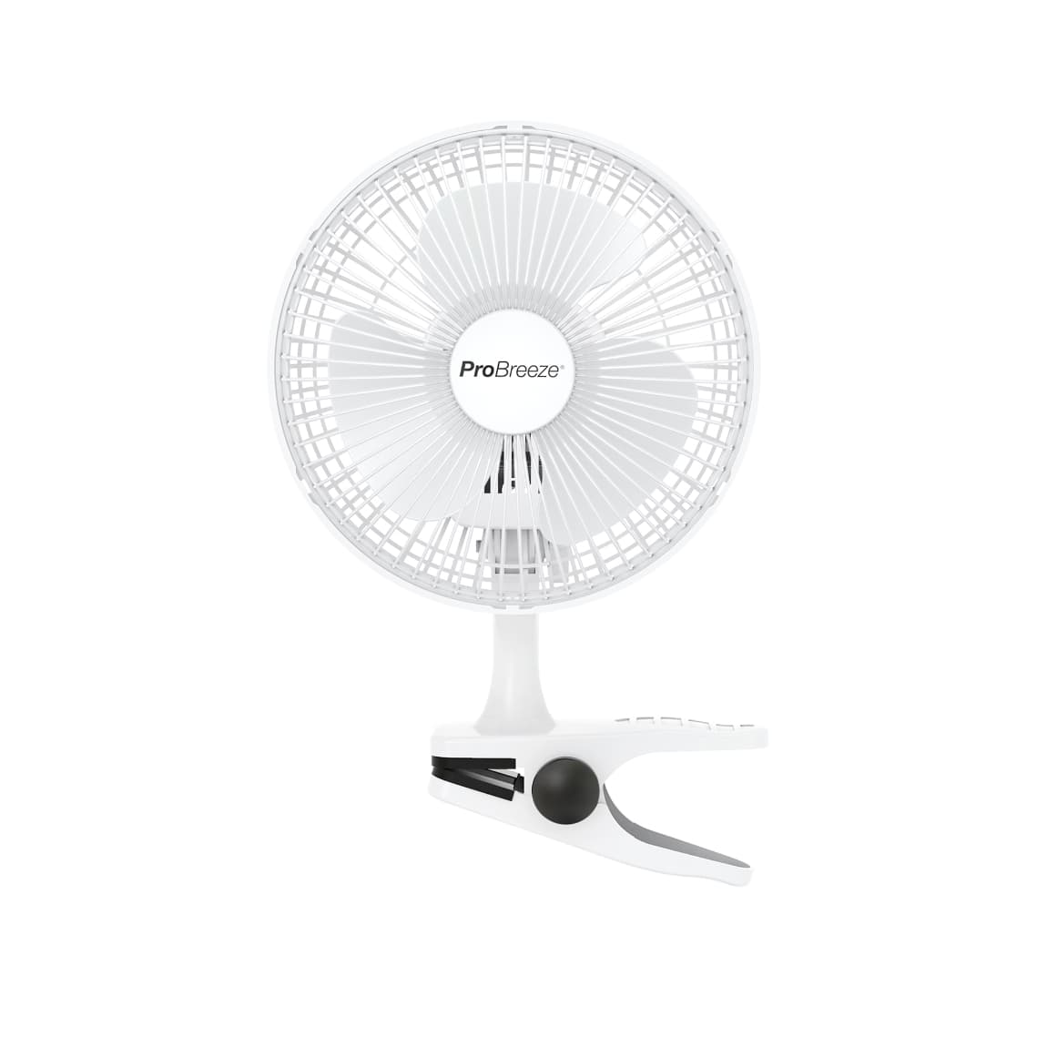 Pro Breeze Mini Ventilator met Klem - Wit