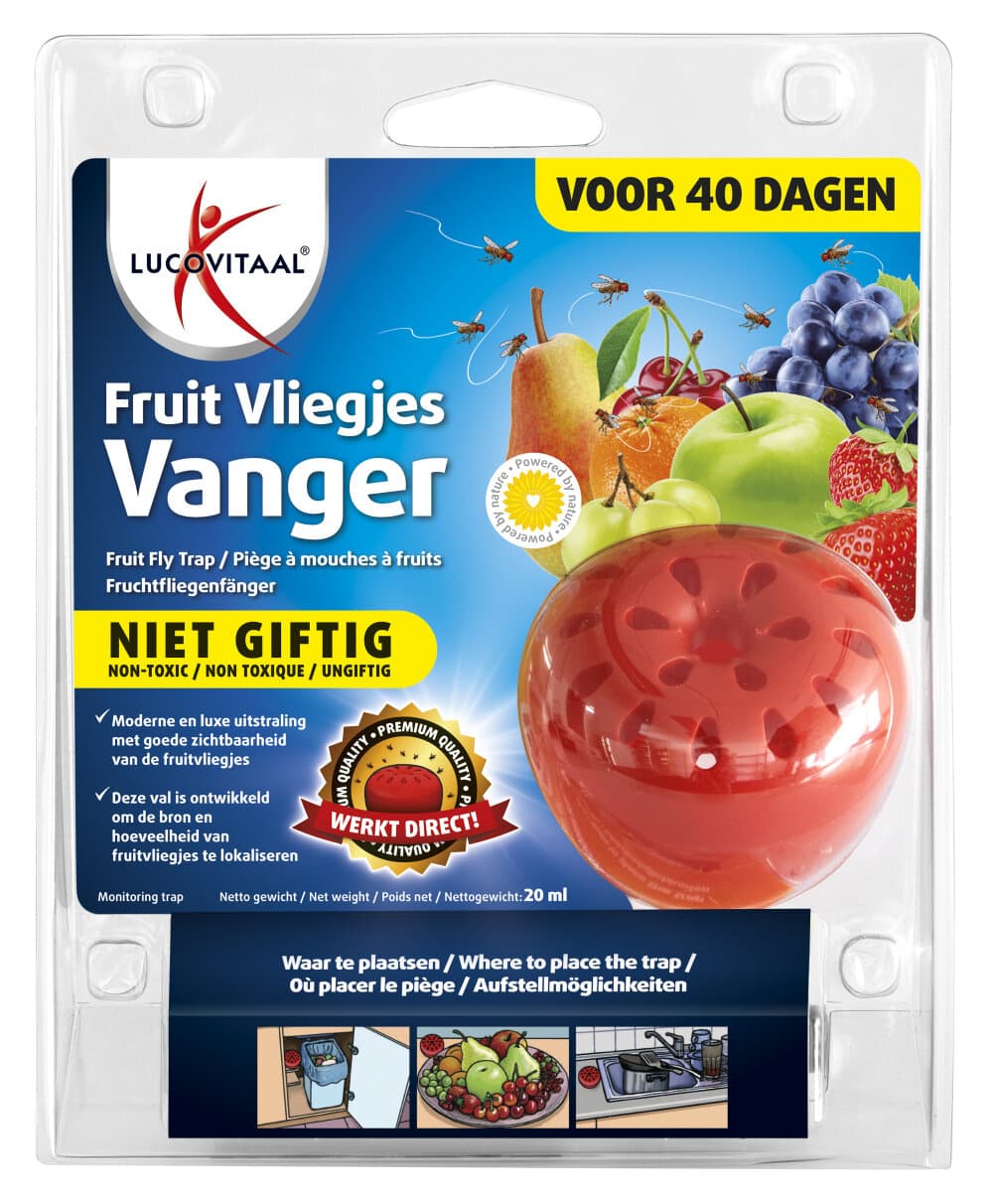 Lucovitaal Fruitvliegjes vanger 20 Milliliter