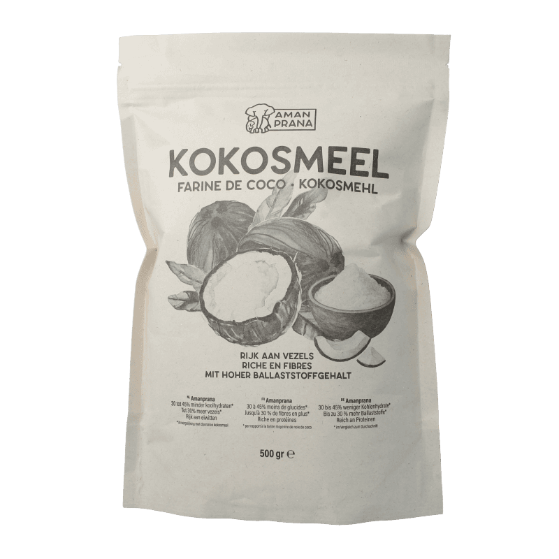 Amanprana Kokosmehl 500 Gramm