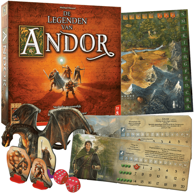999 Games De Legenden van Andor (NL)