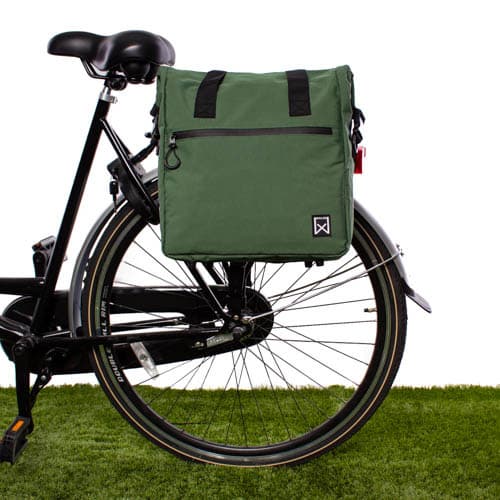 Enkele fietstas Multitas Lite 16L Groen