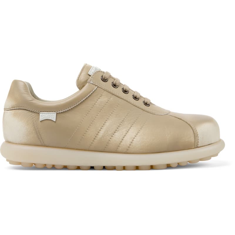 CAMPER Pelotas - Chaussures casual pour Homme - Blanc,Beige, taille 42, Cuir lisse