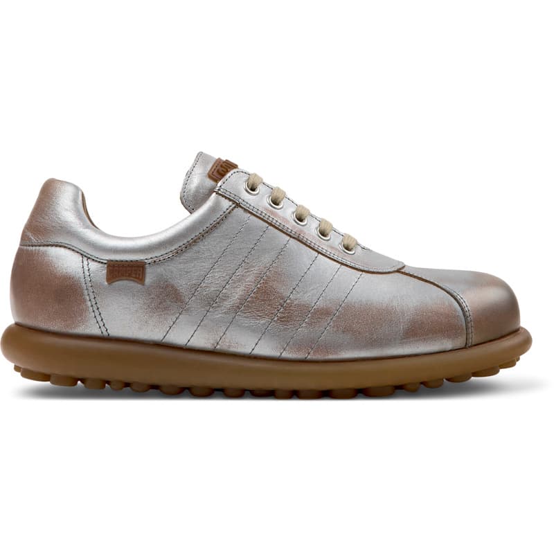 CAMPER Pelotas - Chaussures casual pour Homme - Gris,Marron, taille 40, Cuir lisse