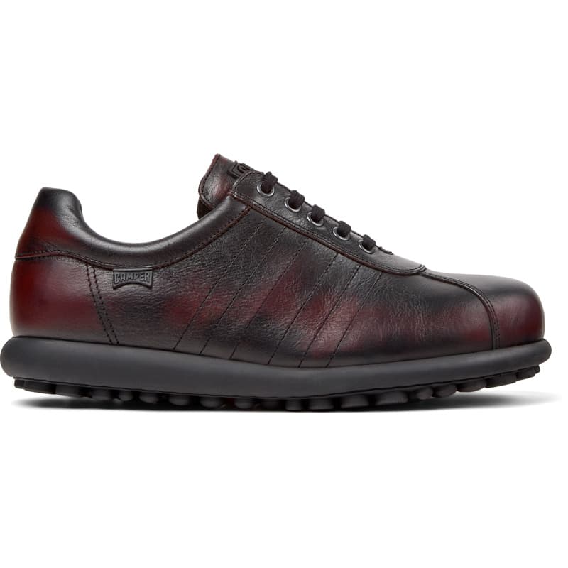 CAMPER Pelotas - Chaussures casual pour Homme - Bourgogne,Noir, taille 45, Cuir lisse