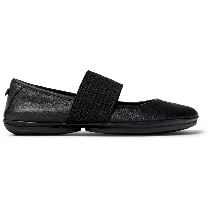 CAMPER Right Nina - Ballerines pour Femme - Noir, taille 36, Cuir lisse